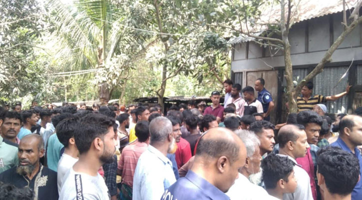 আড়াইহাজারে স্ত্রীকে গলা কেটে হত্যা, স্বামী আটক